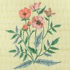 Pink Chicken Poppy Floral Quilt &amp; Shams