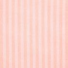 Pink Chicken Stripe Crib Fitted Sheet
