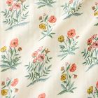 Pink Chicken Stripes &amp; Poppy Floral Organic Swaddle Set