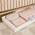 Under Crib Rolling Storage Bin