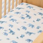 Elephant Crib Fitted Sheet