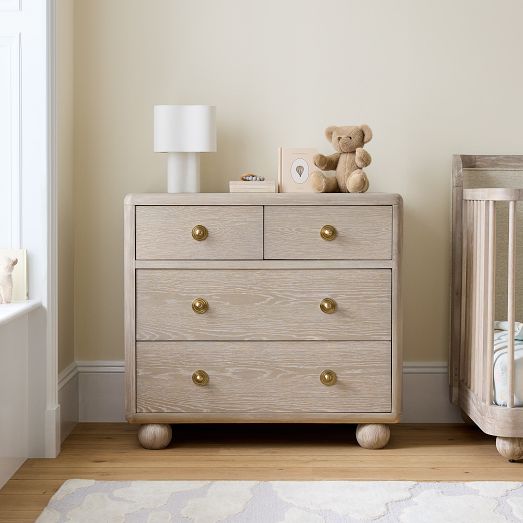 Joseph Altuzarra Sphere Foot 4-Drawer Dresser (36") by West Elm