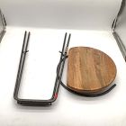 Open Box: Alden Swivel Bar Stool (30.75") - Raw Mango