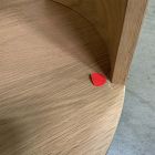 Open Box: Claremont Round Nightstand (15") - Blonde