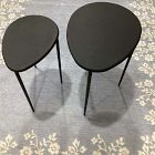 Open Box: Colin King Nesting Side Tables, Set of 2 - Dark Bronze