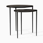 Open Box: Colin King Nesting Side Tables, Set of 2 - Dark Bronze