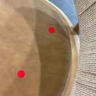 Open Box: Ezra Counter Stool (26") - Ludlow Leather Sesame, Blonde