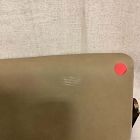 Open Box: Freeman Leather Pivot Dining Chair - Ludlow Leather Cumin, Textured Antique Bronze