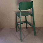 Open Box: Grand Rapids Chair Co. Sadie II Outdoor Bar Stool (29") - Olive Green