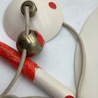 Open Box: Piero Pendant (20") -  Eggshell, Antique Brass