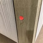 Open Box: Porto Outdoor Swivel Dining Chair - Reef &amp; Alabaster Cushions