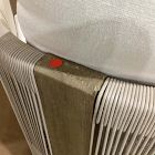 Open Box: Porto Outdoor Swivel Dining Chair - Reef &amp; Alabaster Cushions