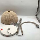 Open Box: Rattan Bubble Floor Lamp (60") - Natural