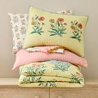 Pink Chicken Floral &amp; Stripes Bedding Collection