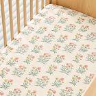 Pink Chicken Floral &amp; Stripes Baby Bedding Collection