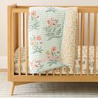 Pink Chicken Floral &amp; Stripes Baby Bedding Collection