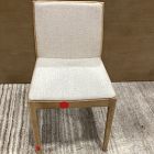 Open Box: Como Dining Chair - Deco Weave Sand, Blonde