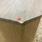 Open Box: Essex Cerused Marble Nightstand (18") - Cove