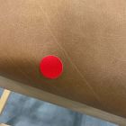 Open Box: Ezra Counter Stool (26") - Ludlow Leather Sesame, Blonde