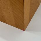 Open Box: Georgia Graphic Wood Jewelry Box - Natural Oak 