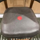 Open Box: Hyde Counter Stool (26") - Saddle Leather Slate, Cool Walnut