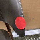 Open Box: Hyde Counter Stool (26") - Saddle Leather Slate, Cool Walnut