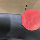 Open Box: Hyde Counter Stool (26") - Saddle Leather Slate, Cool Walnut