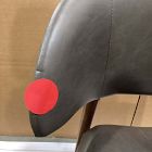 Open Box: Hyde Counter Stool (26") - Saddle Leather Slate, Cool Walnut