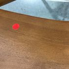 Open Box: Hyde Plywood Back Dining Chair - Performance Distressed Velvet Sand, Cool Walnut