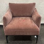 Open Box: Penn Chair - Performance Modern Chenille Burnt Umber, Black