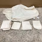 Open Box: Porto Outdoor Sofa Cushion Cover Only (86") - Crosshatch Weave Alabaster