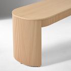 Ellington Outdoor Terrawood Dining Bench (62")