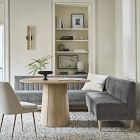 Anton Solid Wood Round Pedestal Dining Table (48", 60", 72")