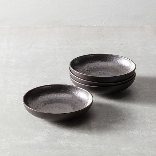Nivo Metallic Low Salad Bowls (Set of 6) by West Elm