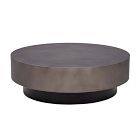 Modern Steel Coffee Table (43.5")