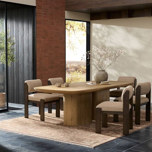 Joren Oval Dining Table (98") by West Elm