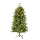 Pre-Lit Faux Vancouver Fir Christmas Tree (4'&ndash;8')