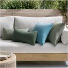 Sunbrella® Solid Indoor/Outdoor Cast Pillow