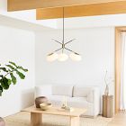 Champignon 3-Light Chandelier (31")