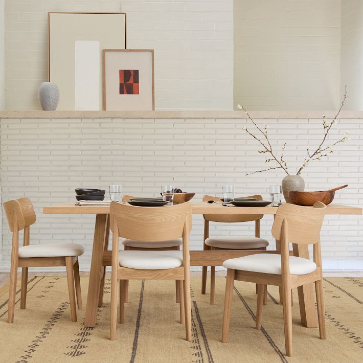 Lalia Dining Chair - Modern Dining Elegance | West Elm