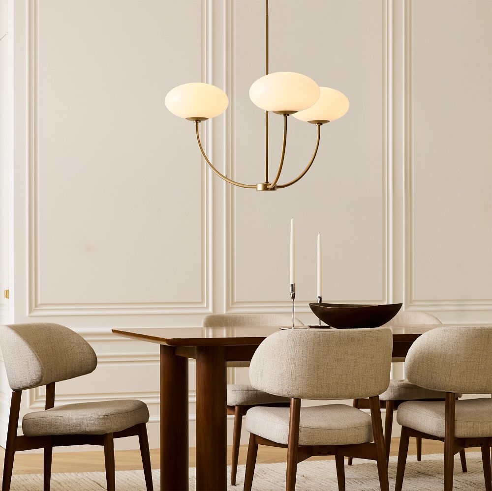 Talia 3-Light Round Chandelier (26") by West Elm