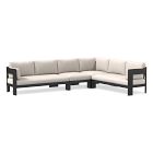 Caldera Aluminum Outdoor 4-Piece L-Shaped Sectional Cushion Covers