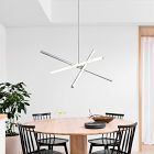 Light Rods LED Semi-Flush Mount