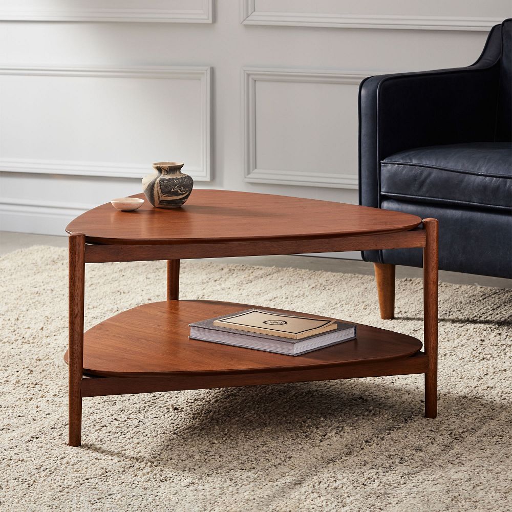 Retro Tripod Coffee Table (32") by West Elm