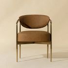 Ximena Vegan Leather Dining Arm Chair
