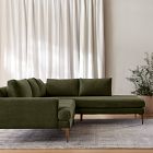 Andes 2-Piece Bumper Chaise Sectional (90"&ndash;105")