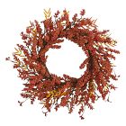 Faux Harvest Berry Wreath