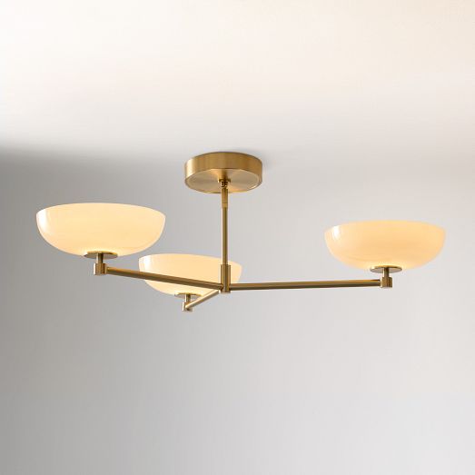 Lea Semi-Flush Mount (36") by West Elm