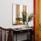 Metal Frame Square Wall Mirror