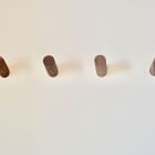 Modern Home by Bellver Wooden Peg Wall Hooks - Set of 4